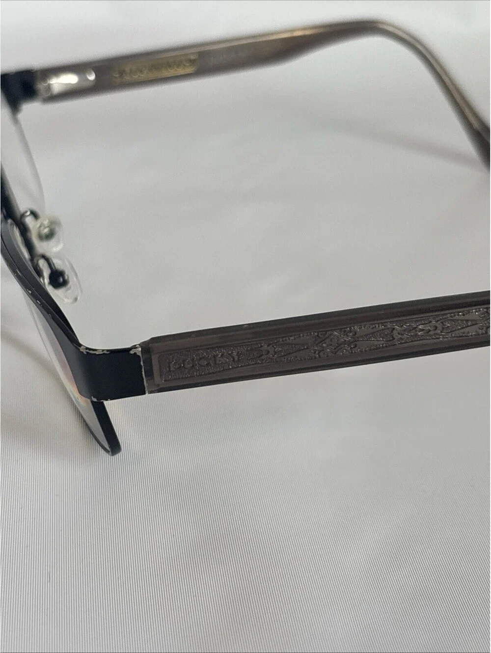 Lucky Brand Eyeglasses, Frames Only, Opportunist Black, 52-19-140, Metal